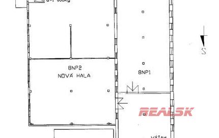 Skladové priestory prenájom Sliač