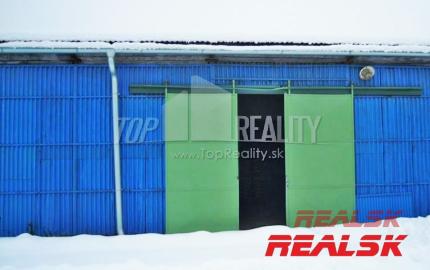 Hala na prenájom 313m2 Zvolen