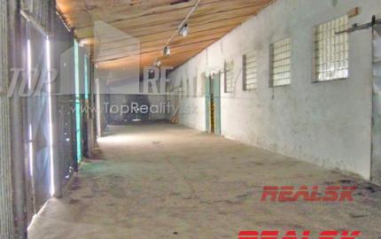 Hala na prenájom 313m2 Zvolen