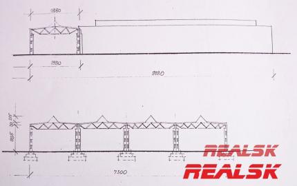 Hala 6600m2 na predaj