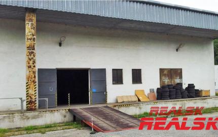 Na predaj skladové priestory 5088m2 + admin. budova