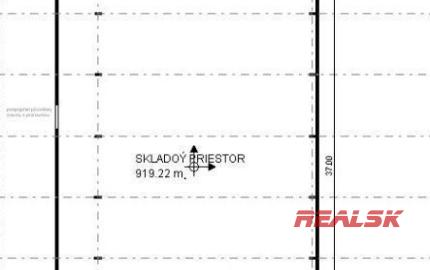 Na predaj skladové priestory 5088m2 + admin. budova