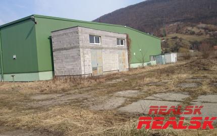 Hala 1700m2 na veľkom pozemku 7775m2 na prenájom