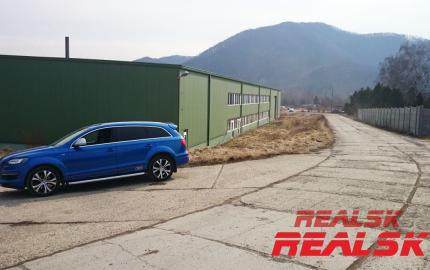 Hala 1700m2 na veľkom pozemku 7775m2 na prenájom