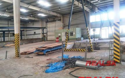 Hala 1700m2 na veľkom pozemku 7775m2 na prenájom