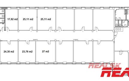 Kancelárie v centre Nitry na prenájom (možnosť prispôsobiť plochu)