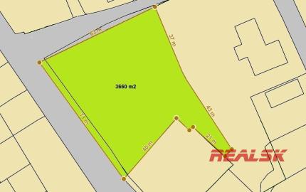 Pozemok pre bytovú výstavbu v Nitre na Zobore na predaj