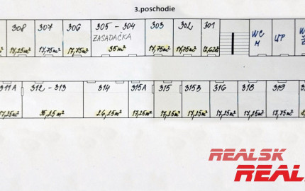Kancelárie od 12 do 100 m2 v Nitre na prenájom