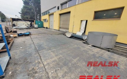 Priestory pre výrobu a skladovanie s mostovým žeriavom alebo bez, v Nitre na prenájom