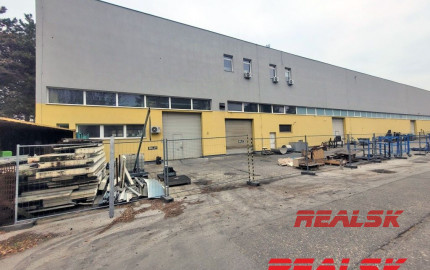 Priestory pre výrobu a skladovanie s mostovým žeriavom alebo bez, v Nitre na prenájom