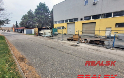 Priestory pre výrobu a skladovanie s mostovým žeriavom alebo bez, v Nitre na prenájom