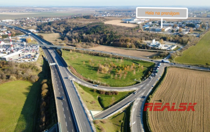 Výrobná hala s mostovými žeriavmi v Nitre na prenájom