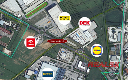 Pozemok na priemyselné účely v Nitre na predaj