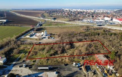 Priemyselný pozemok v Nitre na predaj