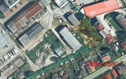 Priemyselný pozemok v Nitre na prenájom