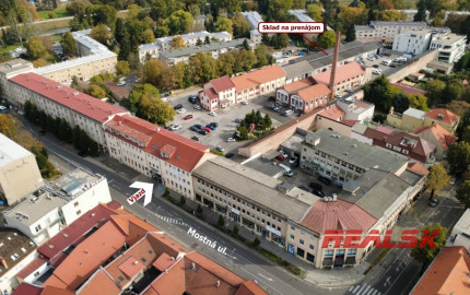 Prenájom skladových priestorov – centrum Nitry, Mostná ulica