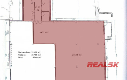 Obchodný priestor na Klokočine na prenájom