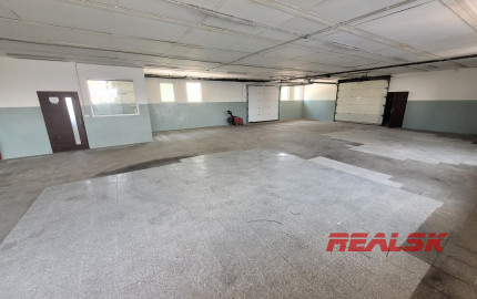 Prenájom výrobnej haly s administratívou – Lehota