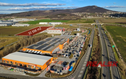 Pozemky s plochou od 2000 m² až do 33 000 m² v Priemyselnom parku v Nitre na predaj