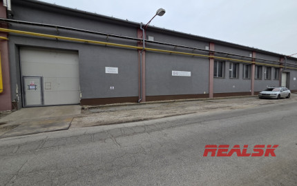 Výrobná hala s mostovým žeriavom v Nitre na prenájom