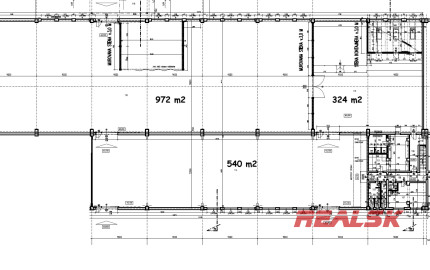 Výrobná hala s mostovým žeriavom v Nitre na prenájom