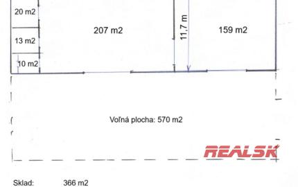 Prenájom výrobno-skladového objektu s vlastným areálom – Nitra