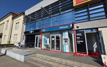 Prenájom obchodného priestoru s výkladom – centrum Nitry