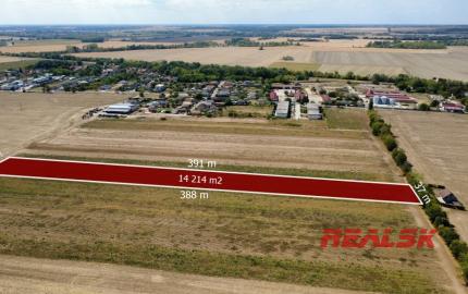 Pozemok pre výstavbu rodinných domov – Malý Cetín