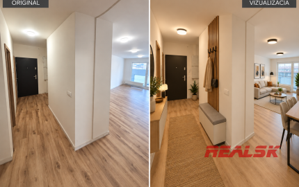 4-izbový byt s veľkou terasou v Rezidencii Tabáň – centrum Nitry