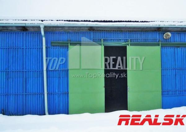 Hala na prenájom 313m2 Zvolen