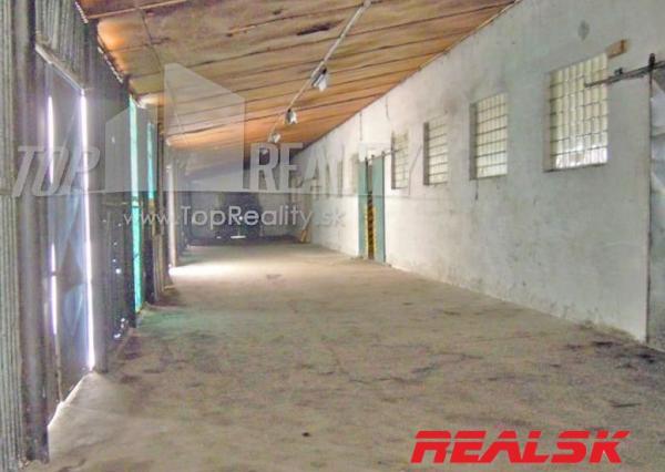 Hala na prenájom 313m2 Zvolen