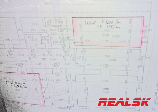 Kancelária 25m2 Horná, Banská Bystrica