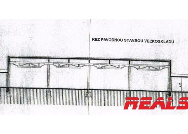 Na predaj skladové priestory 5088m2 + admin. budova