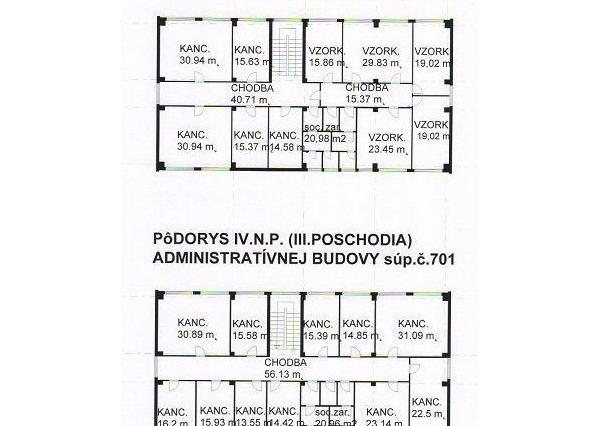 Na predaj skladové priestory 5088m2 + admin. budova