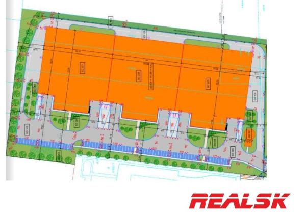Nové haly pre skladovanie a výrobu na prenájom