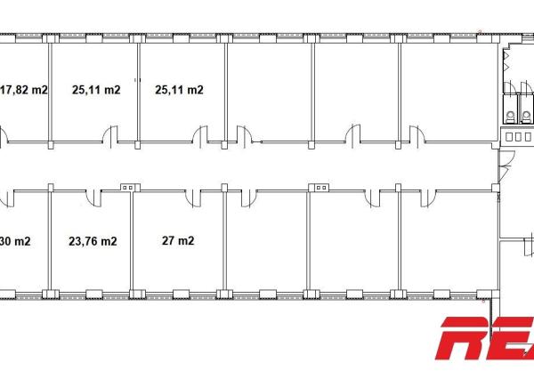 Kancelárie v centre Nitry na prenájom (možnosť prispôsobiť plochu)