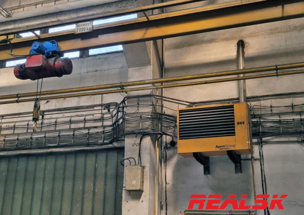 Výrobná hala s mostovými žeriavmi v Nitre na prenájom