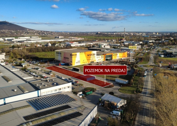 Pozemok na priemyselné účely v Nitre na predaj