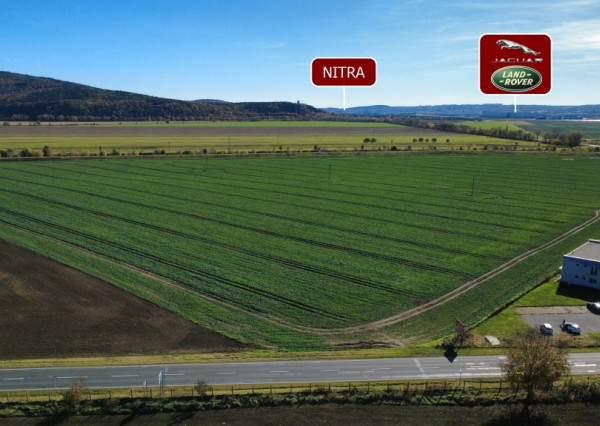 Na predaj pozemok pre priemyselnú a komerčnú výstavbu – Čakajovce