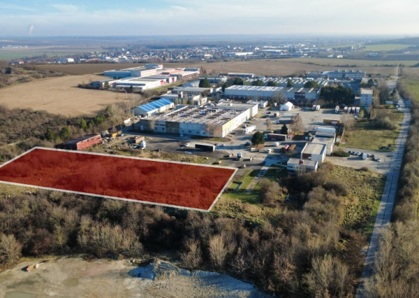 Priemyselný pozemok v Nitre na predaj