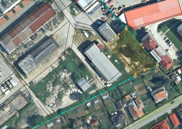 Priemyselný pozemok v Nitre na prenájom