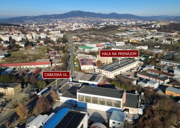 Na prenájom výrobný a skladový objekt – Nitra
