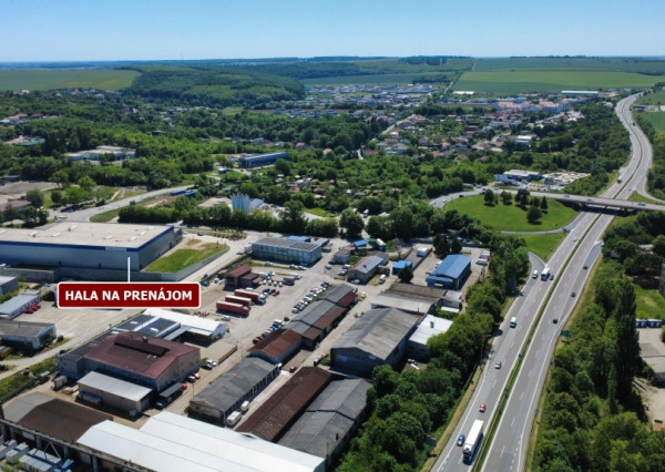 Priestory pre sklad a výrobu v Nitre na prenájom