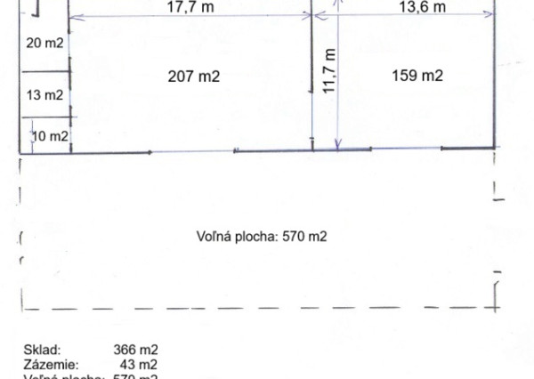 Prenájom výrobno-skladového objektu s vlastným areálom – Nitra
