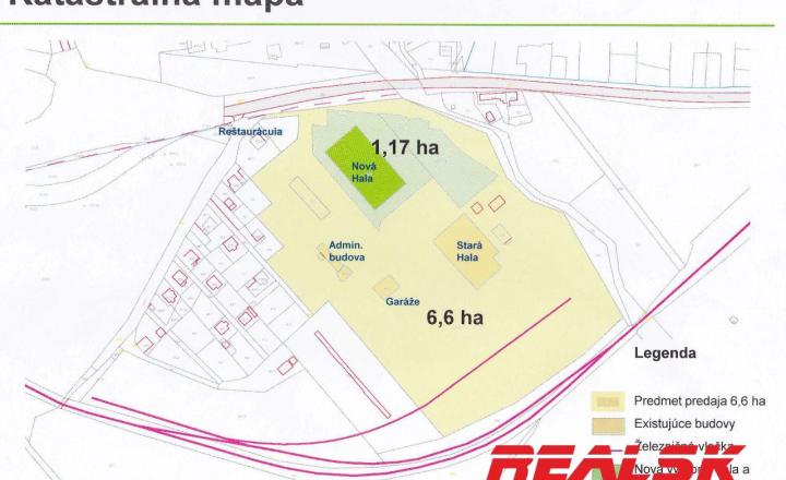 Hala 1700m2 na veľkom pozemku 7775m2 na prenájom - fotografia 16