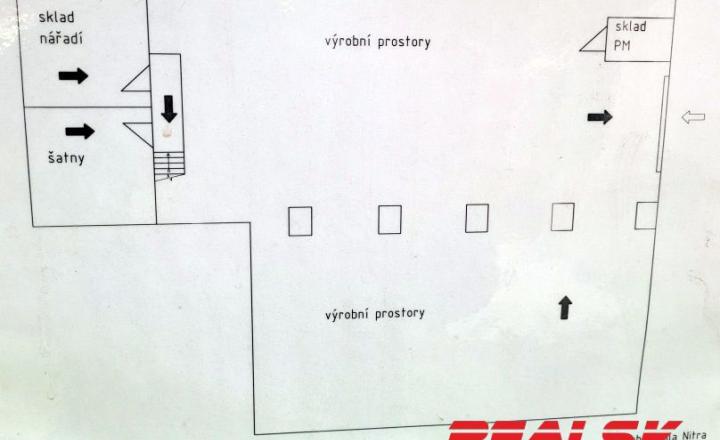 Výrobno-skladové priestory s mostovým žeriavom v Nitre na prenájom - fotografia 22