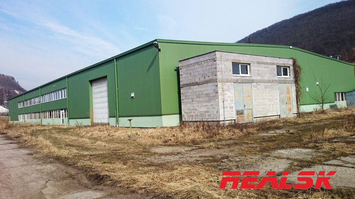 Hala 1700m2 na veľkom pozemku 7775m2 na prenájom