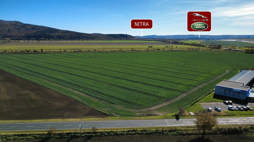 Na predaj pozemok pre priemyselnú a komerčnú výstavbu – Čakajovce