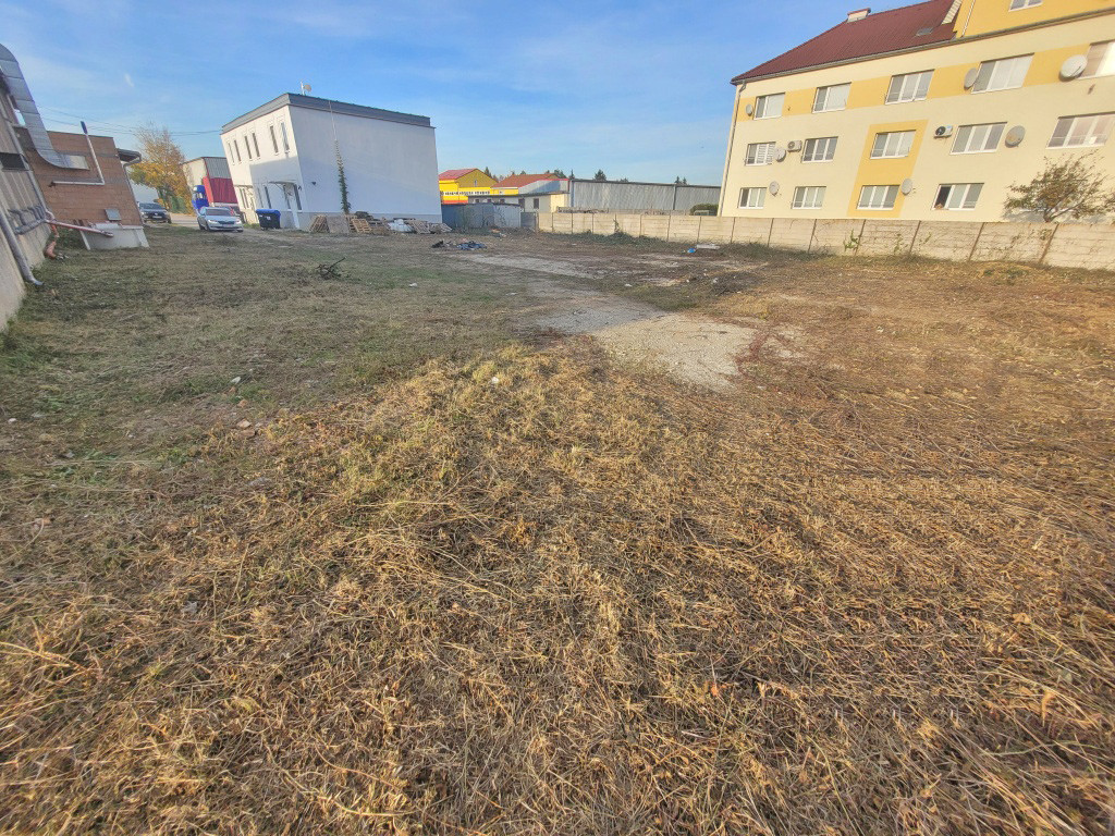 Priemyselný pozemok v Nitre na prenájom